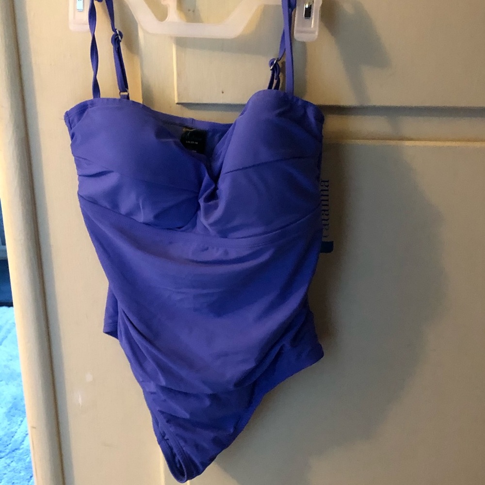 Purple swim suit